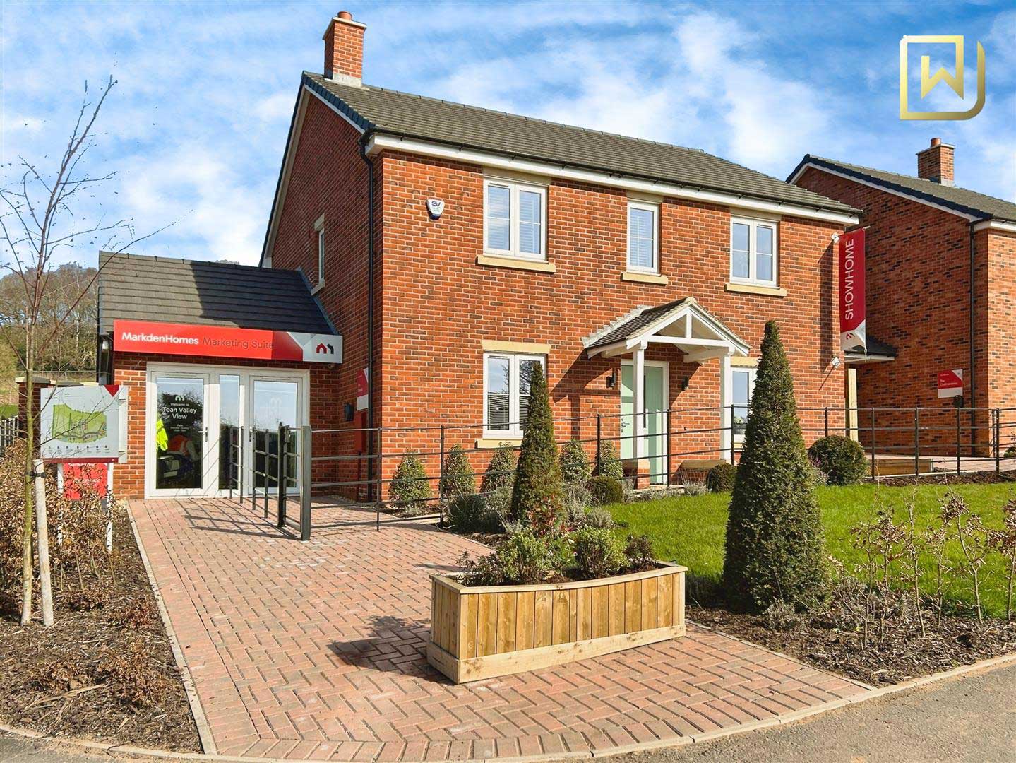 New build home exterior